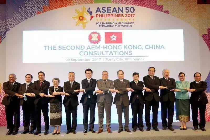 香港与东盟部分国家投资、自贸协定生效