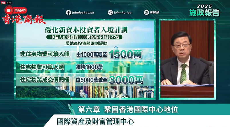 香港施政报告